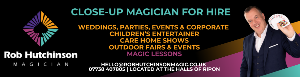 Rob Hutchinson Magic Ripon - Magaician For Hire
