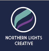 Northern Lights Creative Boroughbridge Graphic & Wb Designer & Marketer Logo